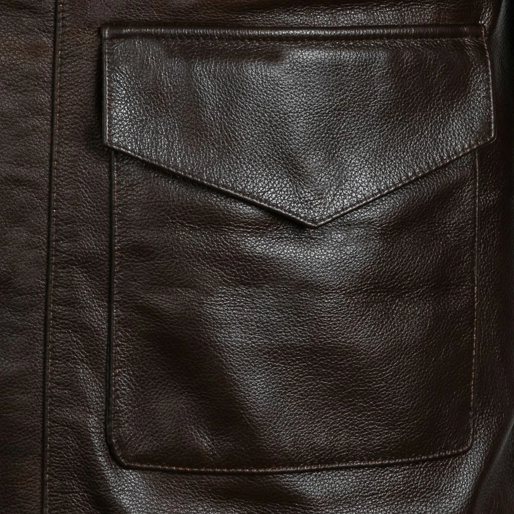 Disney Indiana Jones Leather Jacket For Adults 7 Disney Indiana Jones Leather Jacket For Adults - Image 5