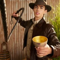 Disney Indiana Jones Leather Jacket For Adults 22 Disney Indiana Jones Leather Jacket For Adults -Disney 2840057819027 9