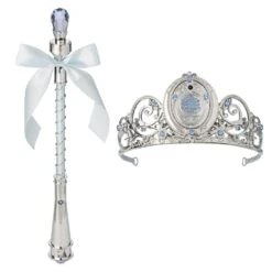 Disney Cinderella Light-Up Costume For Kids With Interactive Light-Up Wand And Tiara By A Leading Role -Disney 2841107379256 3