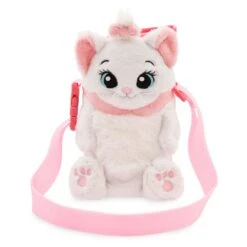 Disney Marie Water Bottle With Plush Crossbody Carrier – The Aristocats