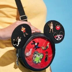 Disney Mickey Mouse Icon Pin Trading Bag -Disney 3805056580080 6