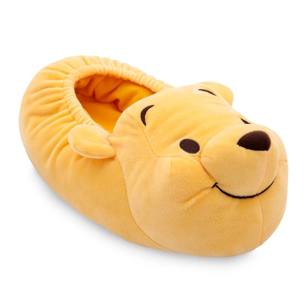 Disney Winnie The Pooh Plush Slippers For Adults 4 Disney Winnie The Pooh Plush Slippers For Adults - Image 2