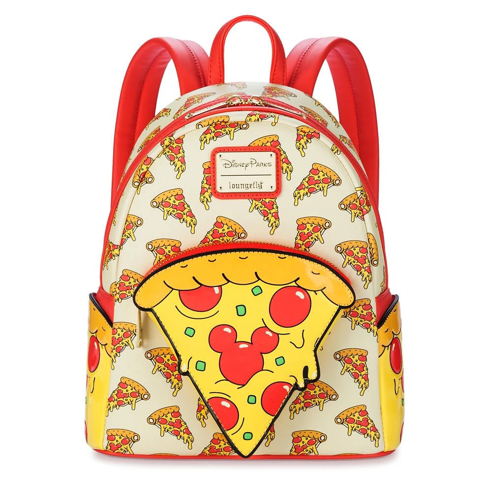 Mickey Mouse Pizza Loungefly Mini Backpack – Disney Eats 3 Mickey Mouse Pizza Loungefly Mini Backpack – Disney Eats
