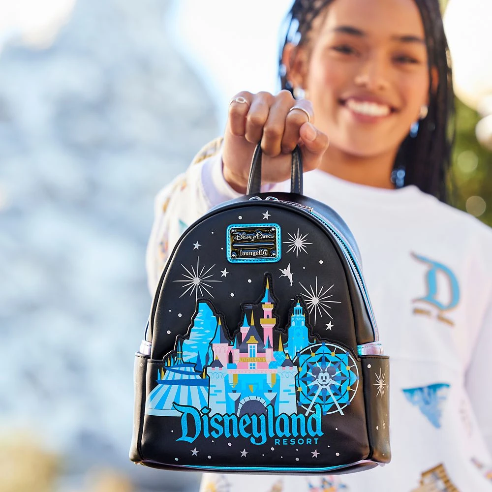 Disneyland Icons Loungefly Mini Backpack 4 Disneyland Icons Loungefly Mini Backpack - Image 2