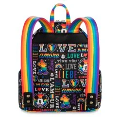 Mickey Mouse Loungefly Mini Backpack – Disney Pride Collection -Disney 4203105710218 2