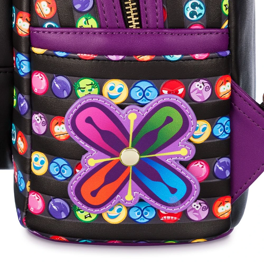 Disney Inside Out 2 Loungefly Mini Backpack 6 Disney Inside Out 2 Loungefly Mini Backpack - Image 4