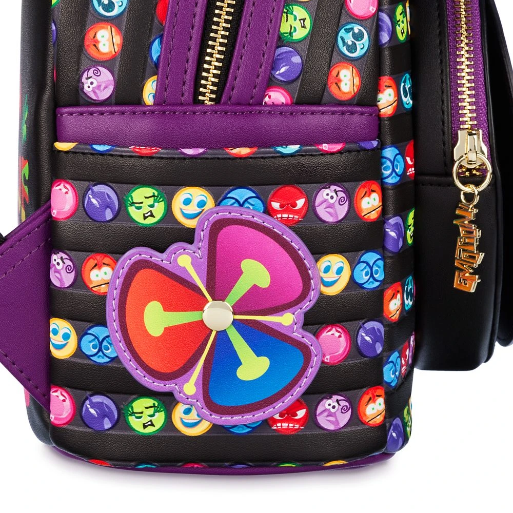 Disney Inside Out 2 Loungefly Mini Backpack 9 Disney Inside Out 2 Loungefly Mini Backpack - Image 7