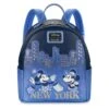 Disney Mickey Mouse And Minnie Mouse New York Loungefly Mini Backpack -Disney 4203105715855