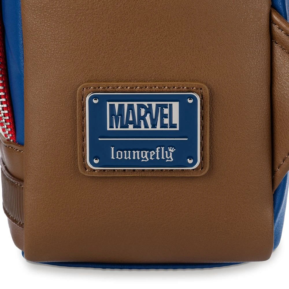 Disney Captain America Loungefly Mini Backpack 5 Disney Captain America Loungefly Mini Backpack - Image 3