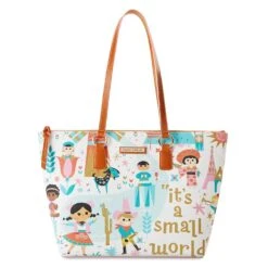 Disney It's A Small World Dooney & Bourke Tote Bag