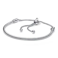 Mickey Mouse Icon Fantasyland Castle Slider Bracelet By Pandora – Silver – Disney Parks