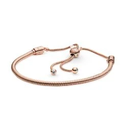 Mickey Mouse Icon Fantasyland Castle Slider Bracelet By Pandora – Rose Gold – Disney Parks