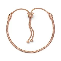 Mickey Mouse Icon Fantasyland Castle Slider Bracelet By Pandora – Rose Gold – Disney Parks -Disney 4300107850209 3