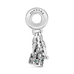 Tinker Bell And Fantasyland Castle Dangle Charm By Pandora – Peter Pan – Disney Parks 12 Tinker Bell And Fantasyland Castle Dangle Charm By Pandora – Peter Pan – Disney Parks -Disney 4300107850226 3