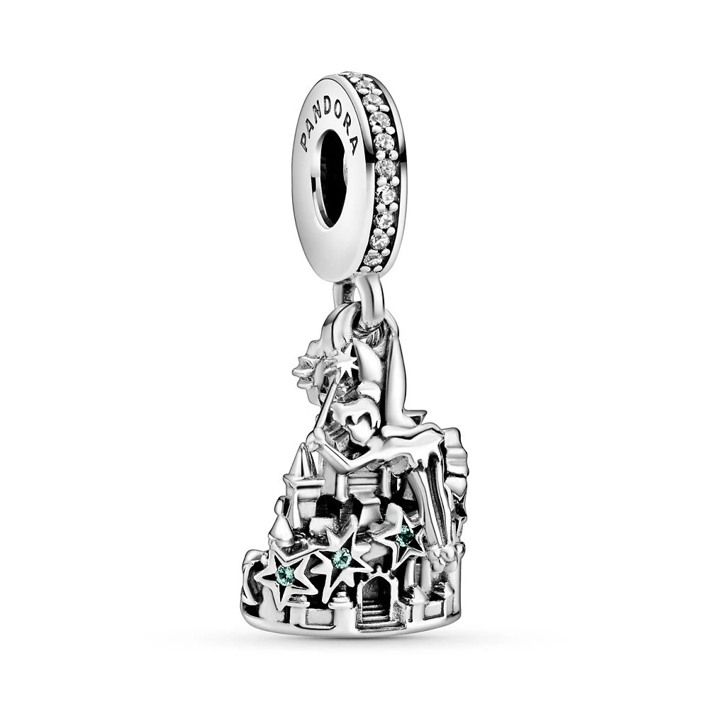 Tinker Bell And Fantasyland Castle Dangle Charm By Pandora – Peter Pan – Disney Parks 3 Tinker Bell And Fantasyland Castle Dangle Charm By Pandora – Peter Pan – Disney Parks