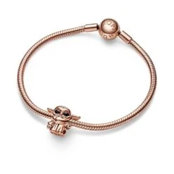 Grogu Rose Gold Charm By Pandora – Star Wars – Disney Parks -Disney 4300107850255 3