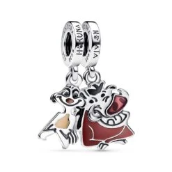 Disney Timon And Pumbaa Splittable Dangle Charm Set By Pandora – The Lion King