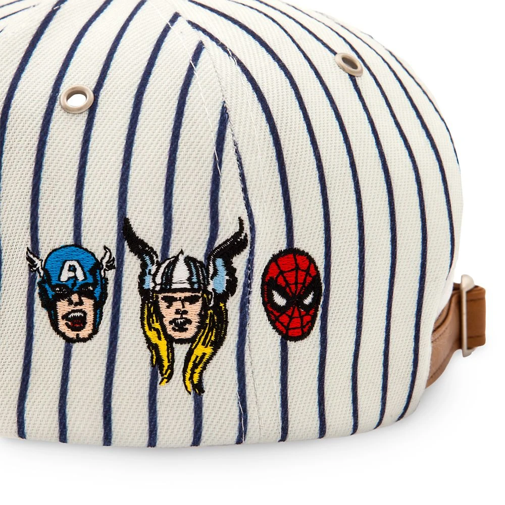 Disney Marvel Striped Baseball Cap For Adults 5 Disney Marvel Striped Baseball Cap For Adults - Image 3