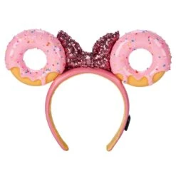 Minnie Mouse Donut Ear Headband For Adults – Disney Eats 7 Minnie Mouse Donut Ear Headband For Adults – Disney Eats -Disney 4501059550109 2