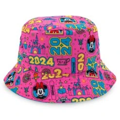 Disneyland 2024 Reversible Bucket Hat For Adults -Disney 4502047660018 2