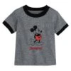 Mickey Mouse Standing Ringer T-Shirt For Baby – Disneyland 2 Mickey Mouse Standing Ringer T-Shirt For Baby – Disneyland -Disney 5000057340146