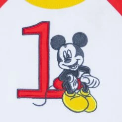 Disney Mickey Mouse 1st Birthday Bodysuit Set For Baby 10 Disney Mickey Mouse 1st Birthday Bodysuit Set For Baby -Disney 5000057340162 2
