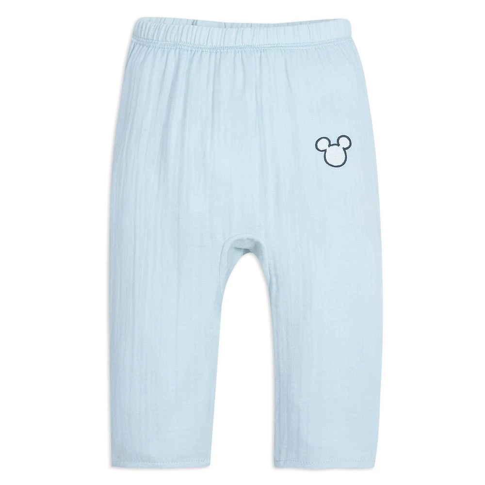 Disney Mickey Mouse Icon Woven Shirt And Pants Set For Baby 7 Disney Mickey Mouse Icon Woven Shirt And Pants Set For Baby - Image 5