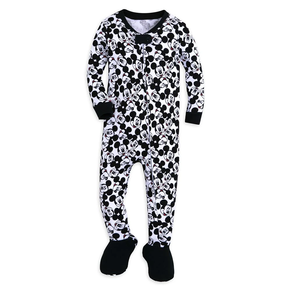 Disney Mickey Mouse Long Sleeve Stretchie Sleeper For Baby 3 Disney Mickey Mouse Long Sleeve Stretchie Sleeper For Baby