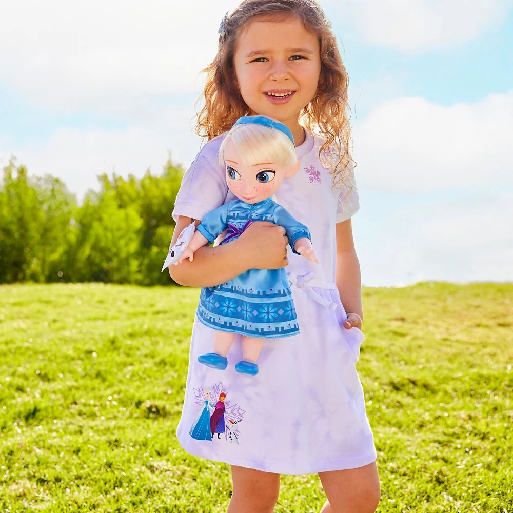 Disney Frozen Tie-Dye Dress For Girls 8 Disney Frozen Tie-Dye Dress For Girls - Image 6