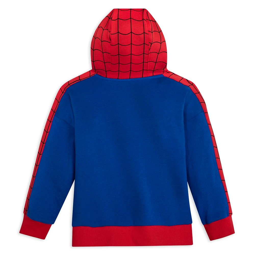 Disney Spidey Costume Pullover Hoodie For Kids – Spidey And His Amazing Friends 4 Disney Spidey Costume Pullover Hoodie For Kids – Spidey And His Amazing Friends - Image 2