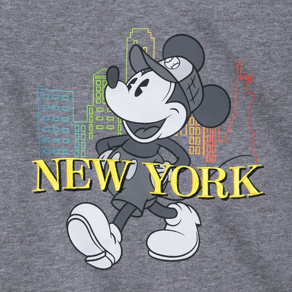 Disney Mickey Mouse ''New York'' Pullover Sweatshirt For Kids 4 Disney Mickey Mouse ''New York'' Pullover Sweatshirt For Kids - Image 2