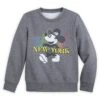 Disney Mickey Mouse ''New York'' Pullover Sweatshirt For Kids -Disney 5003048025446