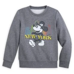 Disney Mickey Mouse ''New York'' Pullover Sweatshirt For Kids