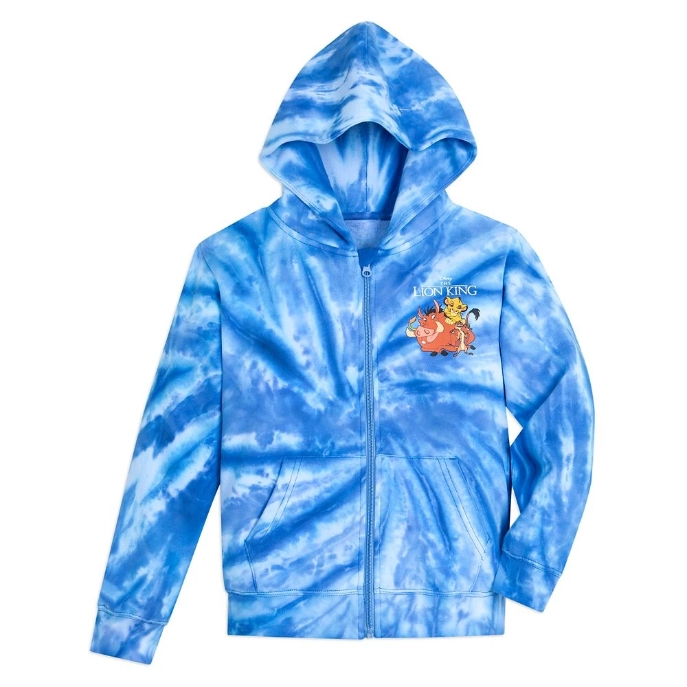 Disney The Lion King Tie-Dye Zip Hoodie For Boys 3 Disney The Lion King Tie-Dye Zip Hoodie For Boys