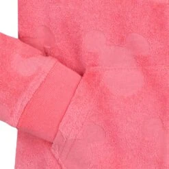 Disney Mickey And Minnie Mouse Burnout Zip Hoodie For Girls -Disney 5003059750240 4