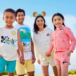 Disney Mickey And Minnie Mouse Burnout Zip Hoodie For Girls -Disney 5003059750240 5