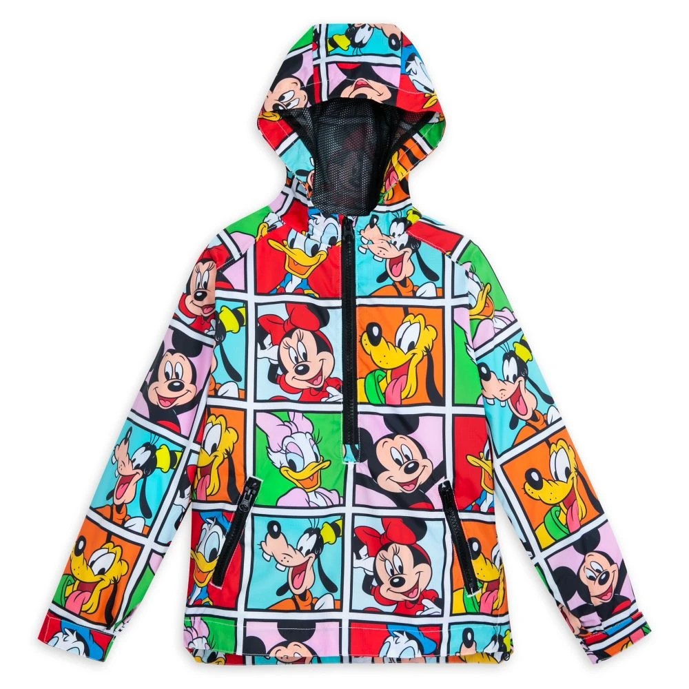 Disney Mickey Mouse And Friends Packable Hooded Rain Jacket For Kids 3 Disney Mickey Mouse And Friends Packable Hooded Rain Jacket For Kids