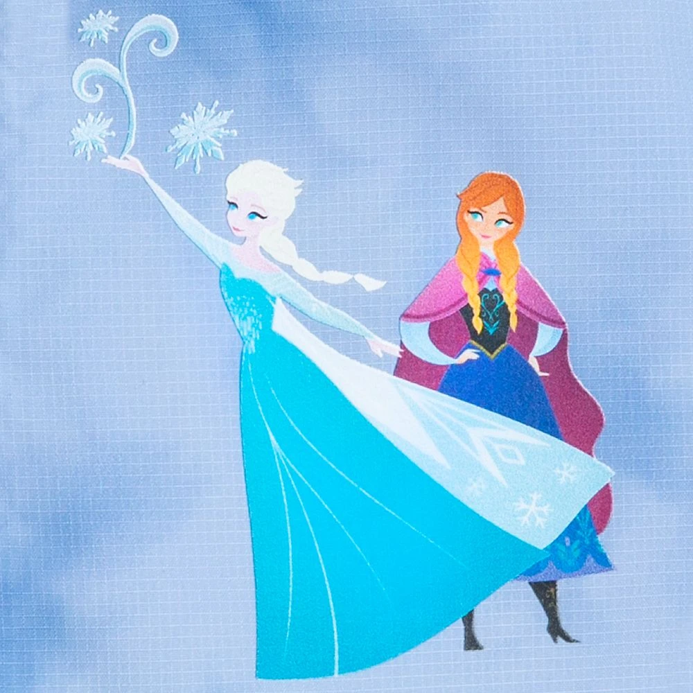 Disney Frozen Tie-Dye Hooded Rain Jacket For Girls 5 Disney Frozen Tie-Dye Hooded Rain Jacket For Girls - Image 3