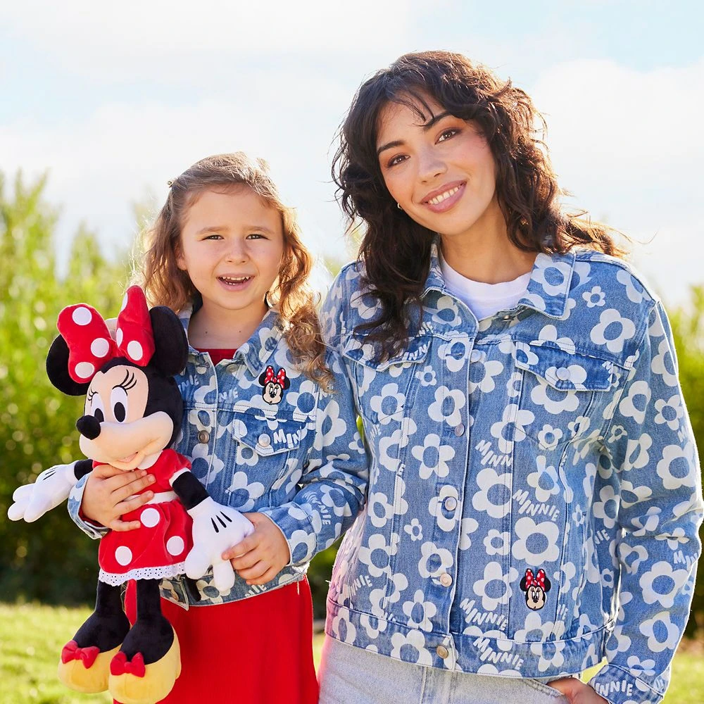 Disney Minnie Mouse Floral Denim Jacket For Girls 10 Disney Minnie Mouse Floral Denim Jacket For Girls - Image 8
