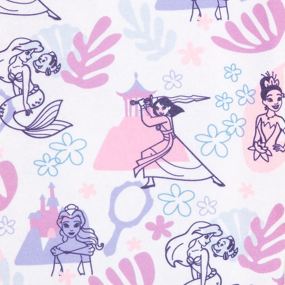 Disney Princess One-Piece Sleeper For Girls 7 Disney Princess One-Piece Sleeper For Girls - Image 5