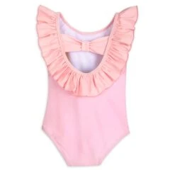 Disney Minnie Mouse Pink Swimsuit And Hair Scrunchie Set For Girls -Disney 5006046950293 2