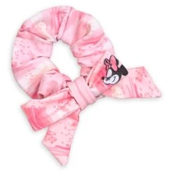 Disney Minnie Mouse Pink Swimsuit And Hair Scrunchie Set For Girls -Disney 5006046950293 7