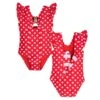 Disney Minnie Mouse Polka Dot Adaptive Swimsuit For Girls 2 Disney Minnie Mouse Polka Dot Adaptive Swimsuit For Girls -Disney 5006059190190 1
