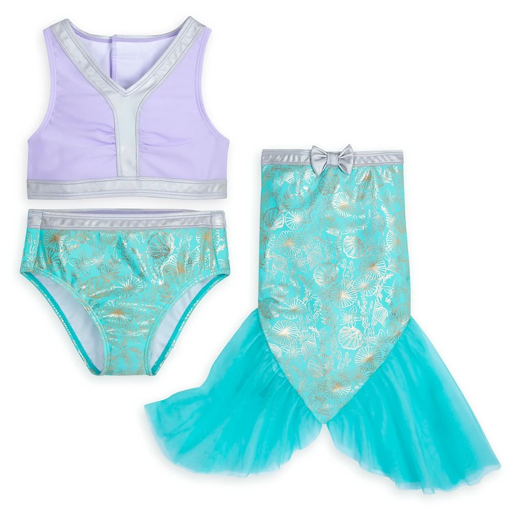 Disney Ariel Adaptive Swim Set For Girls – The Little Mermaid 3 Disney Ariel Adaptive Swim Set For Girls – The Little Mermaid