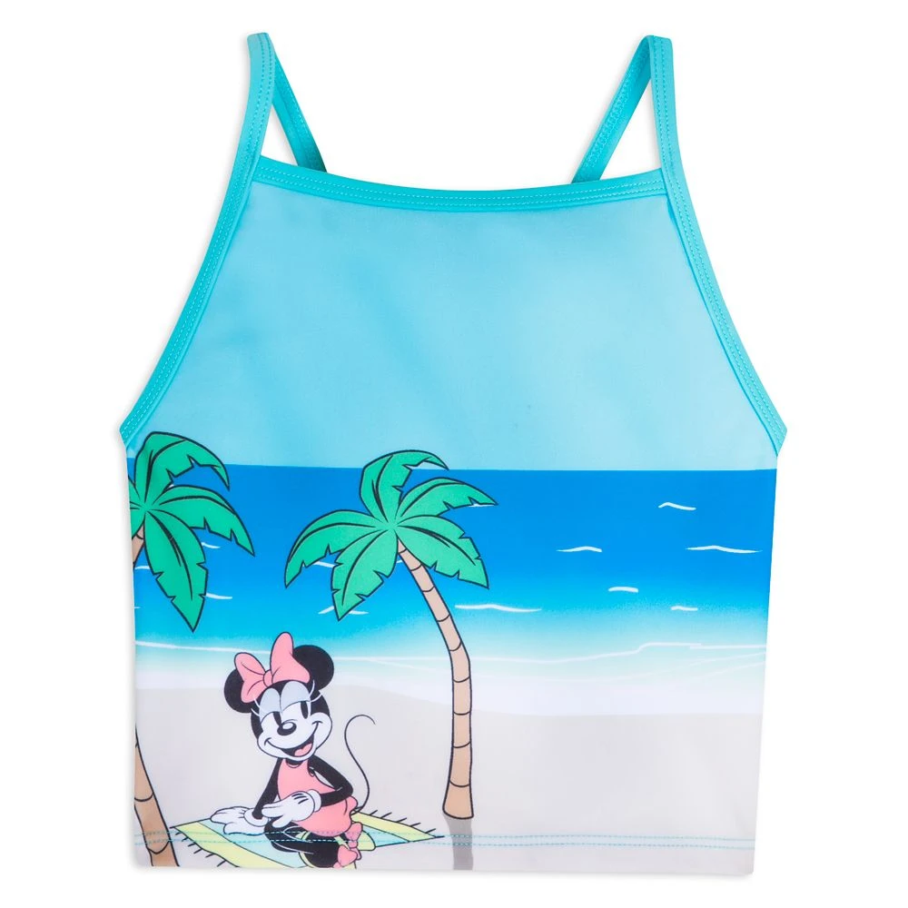 Disney Minnie Mouse Two-Piece Swimsuit For Girls 6 Disney Minnie Mouse Two-Piece Swimsuit For Girls - Image 4