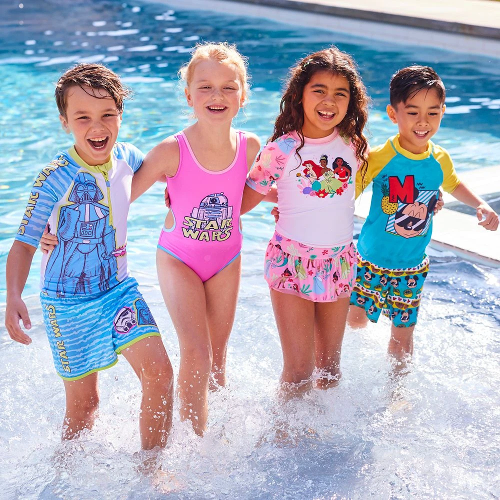 Disney R2-D2 Swimsuit For Girls – Star Wars 7 Disney R2-D2 Swimsuit For Girls – Star Wars - Image 5