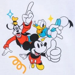 Disney Mickey Mouse And Friends Color Block T-Shirt For Kids – Sensory Friendly -Disney 5007048020045 2