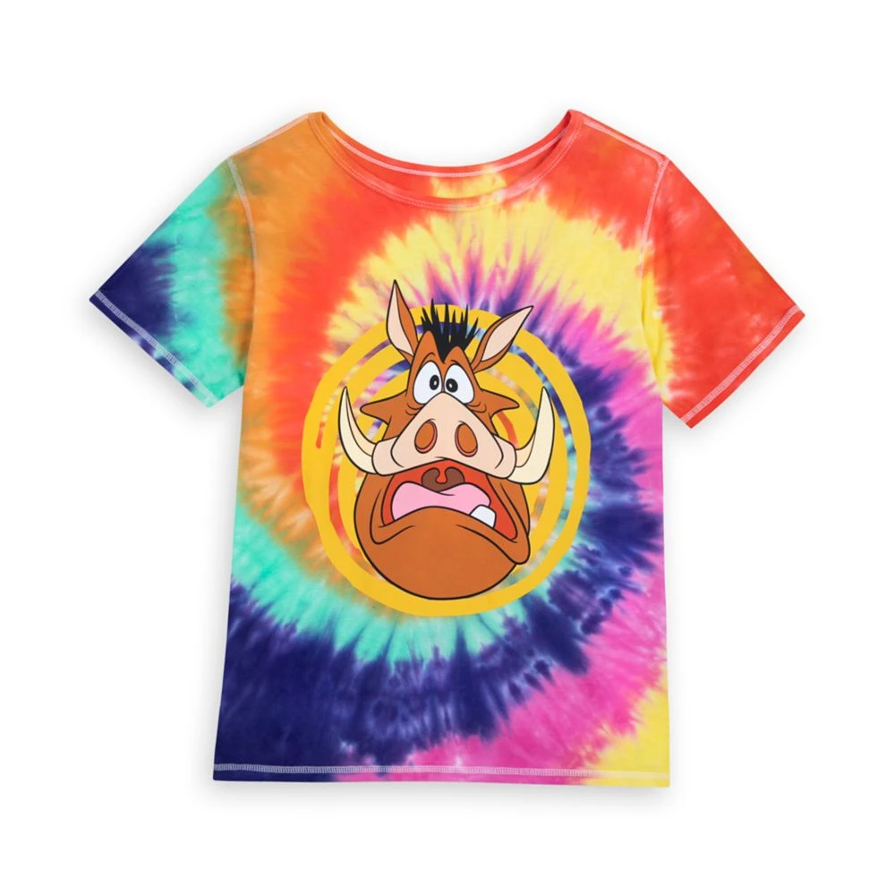Disney Pumbaa Tie-Dye T-Shirt For Kids – The Lion King – Sensory Friendly 3 Disney Pumbaa Tie-Dye T-Shirt For Kids – The Lion King – Sensory Friendly