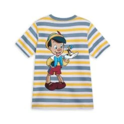 Disney Pinocchio And Jiminy Cricket Striped T-Shirt For Kids 14 Disney Pinocchio And Jiminy Cricket Striped T-Shirt For Kids -Disney 5007048020047 2