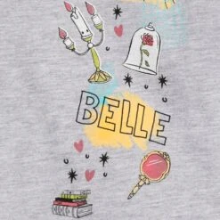 Disney Belle Fashion T-Shirt For Girls – Beauty And The Beast -Disney 5007048020254 2